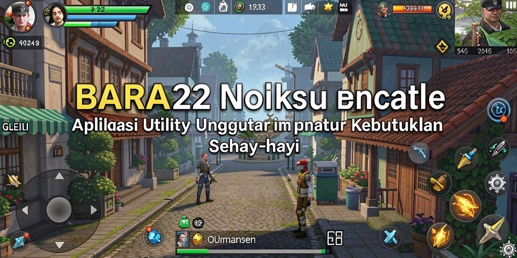 Screenshot BARA22 menampilkan antarmuka pengguna yang bersih dan fungsional.