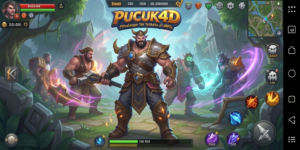 Gameplay seru dan grafis menakjubkan di PUCUK4D.