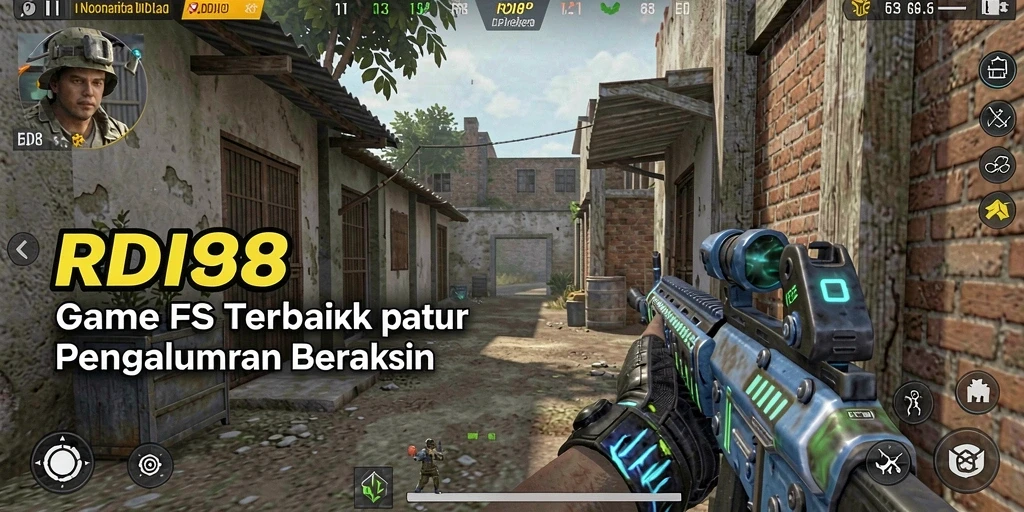 Tampilan gameplay RDI88 yang menegangkan dan mendebarkan.