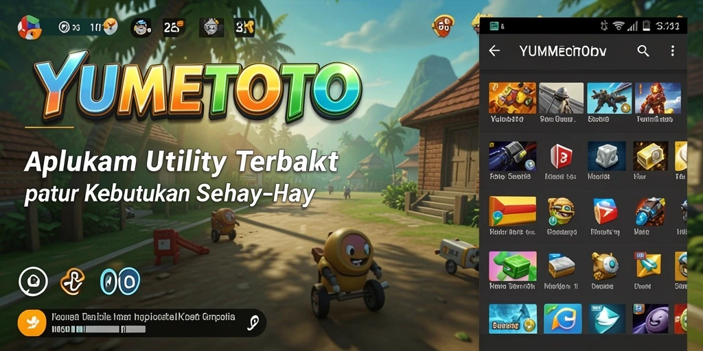 Tampilan antarmuka YUMETOTO yang modern dan intuitif.